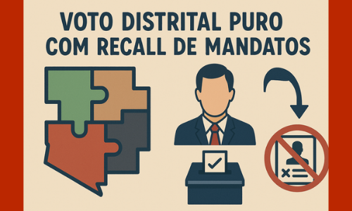 Proposta de Minuta de Legislação: Voto Distrital Puro com Recall de Mandatos (T1)