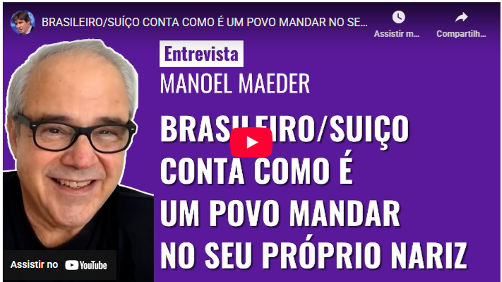 Fernão Lara Mesquita entrevista “brasileiro” que mora a Suíça (V8)