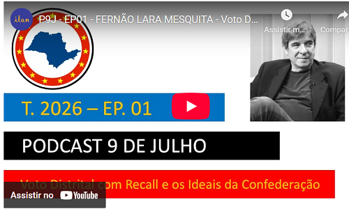 Lançamento do P9J no ilan, com entrevista de Fernão Lara Mesquita, falando de VDPRM. (V15)
